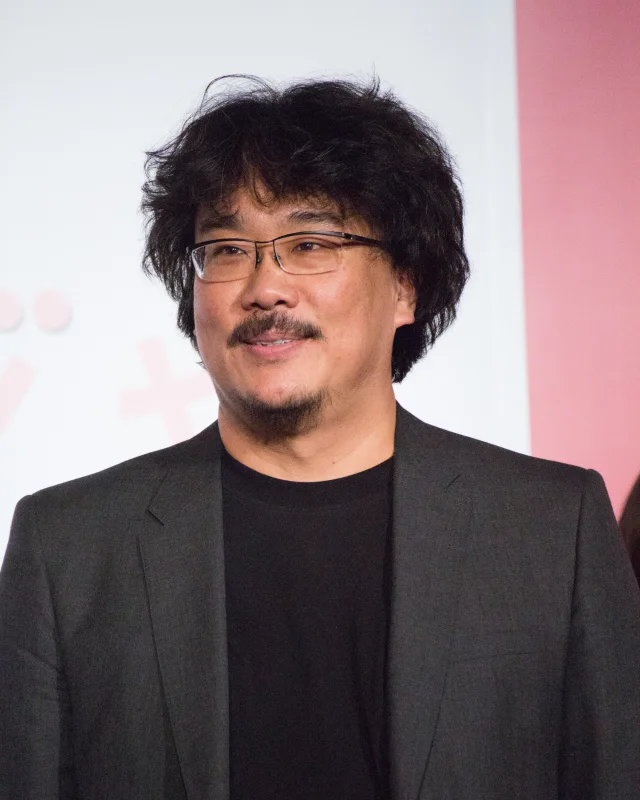 Bong Joon-ho at the Okja Japan premiere